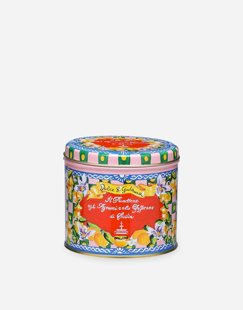 Panettone aux agrumes de Sicile et au safran