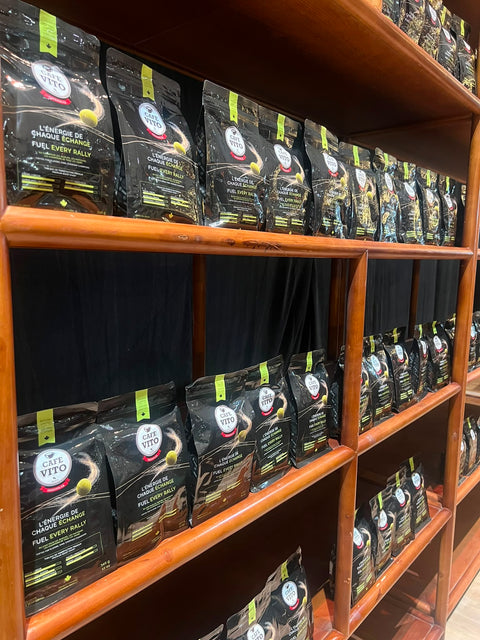 Le Mélange Officiel de Tennis par Café Vito-Official Tennis Blend by Café Vito