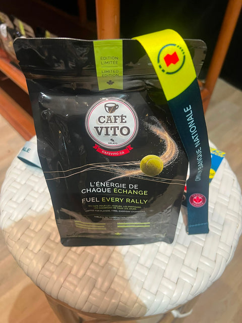 Le Mélange Officiel de Tennis par Café Vito-Official Tennis Blend by Café Vito